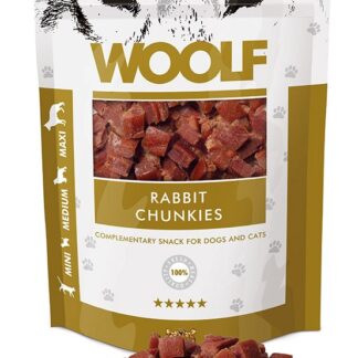 Woolf RABBIT CHUNKIES 100 г кусочки мяса кролика