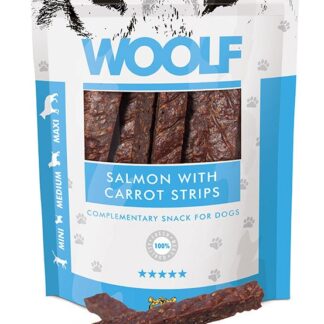 Лосось Вулф с морковными полосками 100 г лосося с морковью