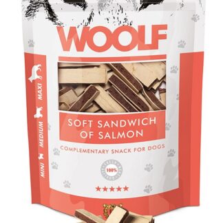 Вульф МЯГКИЙ СЭНДВИЧ С ЛОСОСЯМИ 100 г деликатес с лососем