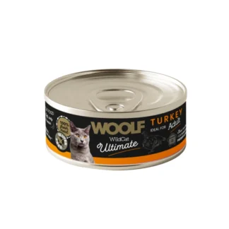 Паштет из индейки для кошек Woolf WILD CAT ULTIMATE CAN TURKEY PATE 85 г