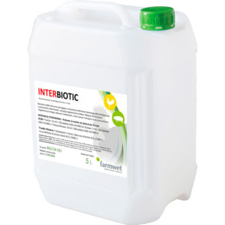Регулятор микрофлоры для птицы и свиней Farmwet INTERBIOTIC 5 л