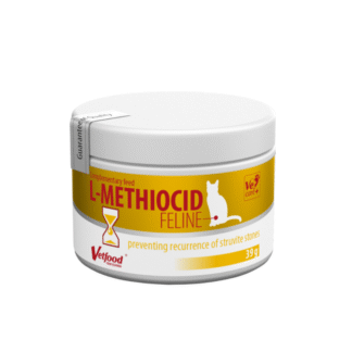 Vetfood L-METHIOCID CAT 39 G профилактика заболеваний мочевыводящих путей у кошек