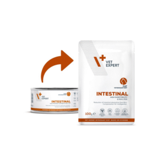 Vet Expert VET. DIET INTESTINAL CAT 100 г влажный корм для кошек с нарушениями пищеварения и всасывания