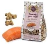 Biscotti per Cani con Salmone, 300 gr, pasticceria artigianale