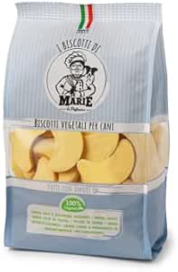 Biscotti Vegetali per Cani al Formaggio, 1kg, 100% Biologici, Senza Sale e Conservanti