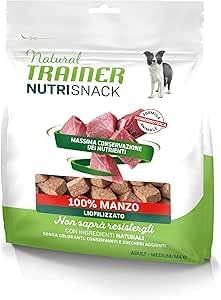 NATURAL TRAINER NUTRISNACK manzo 3X50GR