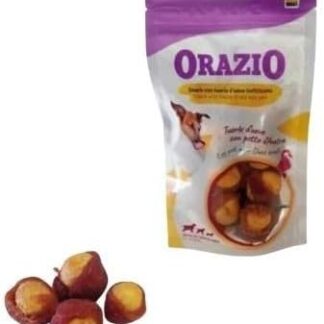 Snack con tuorlo d'uovo liofilizzato con petto d'anatra 80g