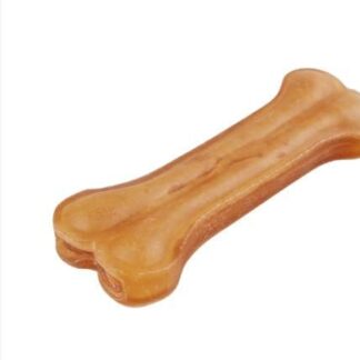 Generico Osso Pressato in Pelle Bovina per Cani. Offerta 6 Pezzi X 230 GR CADAUNO