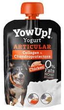 Yogurt per Cani Yowup, delizioso yogurt fresco per cani di tutte le etá e taglie, yogurt gusto Pollo, senza zuccheri, senza lattosio | 3 Yogurt da 115 grammi l’uno.