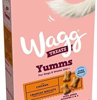 Wagg Mmms Cane Biscotte al Pollo, 400 gm, Custodia Of 5