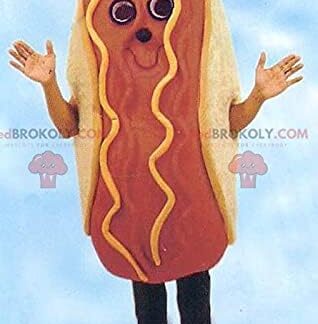 Panino hot dog gigante REDBROKOLY Mascotte