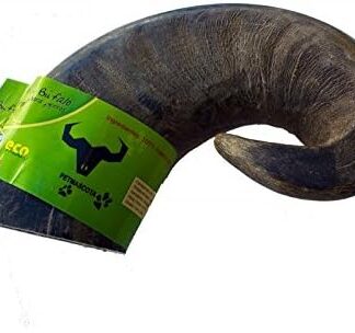 Buffalo Horn Dog Chew – 100% naturale – grandi dimensioni
