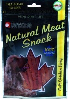 Ontario Dog Snack Soft Chicken Jerky 70 gr