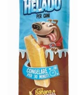 Generico Snack Dr. Zoo Helado per Cane Cani Dog al Gusto Banana E Nocciola. 3 Pezzi da 50g CADAUNO