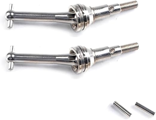 Kliplinc 2 Pezzi di Ricambio per di Cane in Metallo CVD per Auto RC 1/14 14301 14302