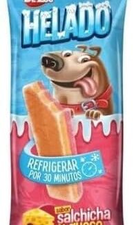 Generico Snack Dr. Zoo Helado per Cane Cani Dog al Gusto Salsiccia E Formaggio. 3 Pezzi da 50g CADAUNO