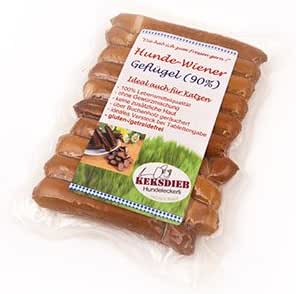Keksdieb Cani pollame viennese senza spezie 10 salsicce dimensioni 5 x 10 pezzi