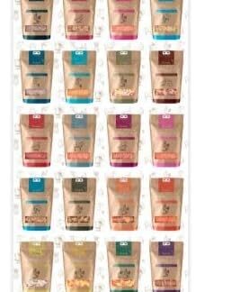 Generico Nature Snack per Cani. 20 Buste da 80 Grammi CADAUNO Gusti Assortiti in Base alla DISPONIBILITA'