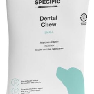 Specific CT-DC-S Dental Chew Small | 5 x 40 g | Mangime complementare per adulti cani di piccola taglia fino a 15 kg | Deliziosi con struttura speciale | Può contribuire alla cura dei denti
