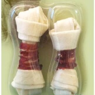 Oasy Snack Cane, gustosi ossetti masticabili per cani di taglia media gusto Manzo | 2 confezioni da 2 ossi l’una.