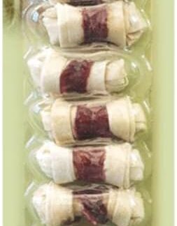 Oasy Snack Cane, gustosi ossetti masticabili per cani di taglia piccola gusto Manzo | 2 confezioni da 7 ossi l’una.