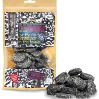 Green & Wilds croccanti di pesce con carbone