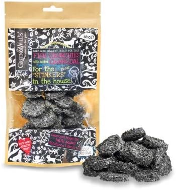 Green & Wilds croccanti di pesce con carbone