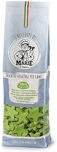 Biscotti di Marie, Biscotti Vegetali Biologici per Cani, Stella Kiwi, 1 kg, Senza Sale e Conservanti