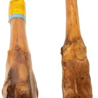 Boomy - Snack naturali per cani - Snack da masticare - Osso di cervo con pelliccia - 1 pezzo