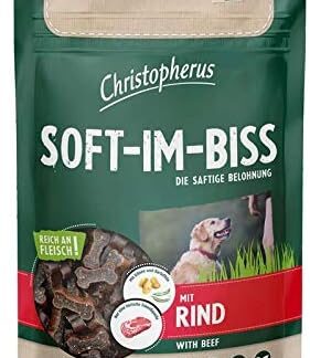 Allco Christopherus Soft Im-Biss con manzo, 12 x 125 g snack per cani