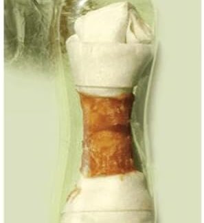 Oasy Snack Cane, gustosi ossetti masticabili per cani di taglia grande gusto Pollo | 2 confezioni da 2 ossi l’una.