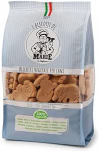 I Biscotti di Marie, Biscotti Vegetali AL LATTE MIX ANIMALETTI Biologici per Cani, 400g