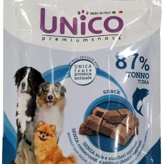 Unico Snack Premium per Cani al Tonno, 80 gr