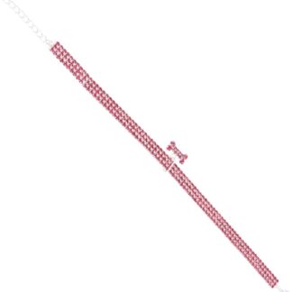 Mikikit Forniture Per Animali Domestici Piccolo Collare Da Cucciolo Per Cani Animale Domestico Collare Per Animali Domestici Collari Gioielli Per Animali Domestici Rosa