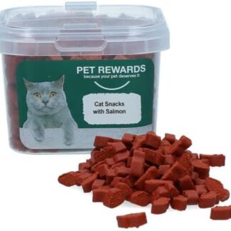 Snack per Cani Pet Rewards Snack per Gatto di ricompense per Animali domestici con salmone
