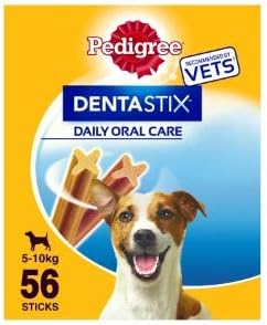 AKLAT - 56 masticatori per la cura dentale giornaliera (56 bastoncini) Schmackos per cani con varietà di carne, a forma di sole