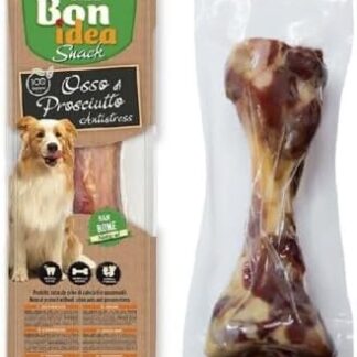 Osso di prosciutto snack per cane cani dog. VENDITA 3 PEZZI DA 370g CADAUNO