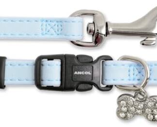 Piccolo morso C & L set deluxe con strass blu 20 – 30 cm SZ 0 – 1 (confezione da 3)