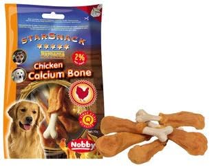 Nobby – Dolciumi per cane Pollo OS Calcio – Arancione, 70 g