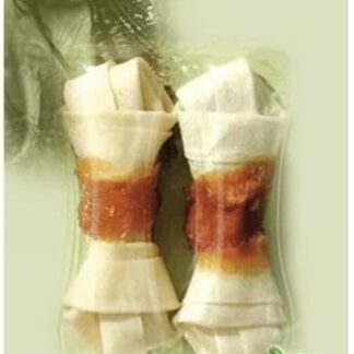 Oasy Snack Cane, gustosi ossetti masticabili per cani di taglia media gusto Pollo | 2 confezioni da 2 ossi l’una.