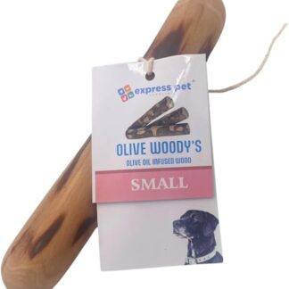 Express Pet Supplies Snack per cani in legno di ulivo (5 pezzi)