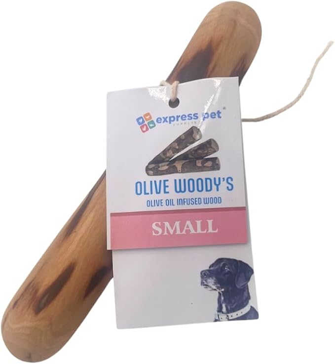 Express Pet Supplies Snack per cani in legno di ulivo (20 pezzi)
