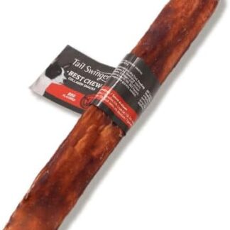 Tailswingers snack per cani al collagene gusto Barbecue-Pollo-Burro d'arachidi (6pz da 24.5cm 100gr, Barbecue)