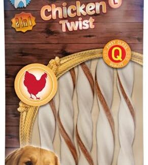 Nobby STARSNACK Barbecue Chicken Twist L, 150 g, 5 pezzi, 25 cm