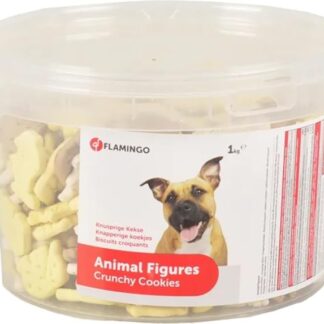 Flamingo Crunch - Biscotti per cani, 10 kg