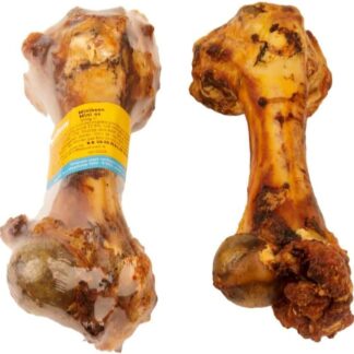 Boomy - Mini Been - Snack per cani - Masticativo - Osso di maiale 25 cm - 2 pezzi