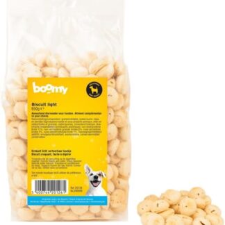 Boomy - Snack per cani - Biscotti per cani - Luce biscotto - 2 x 650 g