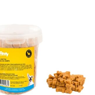 Boomy - Snack per cani - Snack di ricompensa - masticcini di pollo - 2 x 500 g