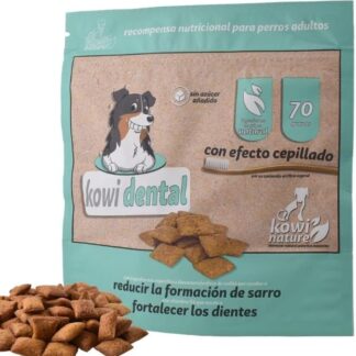 KOWINATURE Kowi Dental Snack Dental Igiene orale nei cani adulti previene la formazione di tartaro rafforza i denti ingredienti naturali contribuiscono alla salute orale del tuo animale domestico