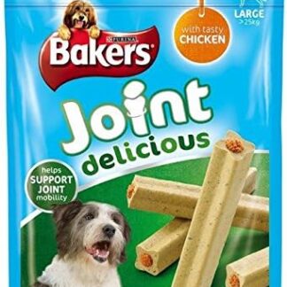 Bäcker Comune Delizioso Cane Grandi Pollo 7 per confezione (Confezione da 4)